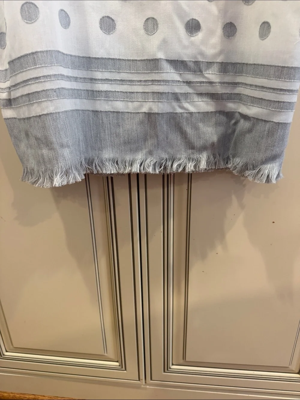 Ann Taylor Soft Light Gray scarf